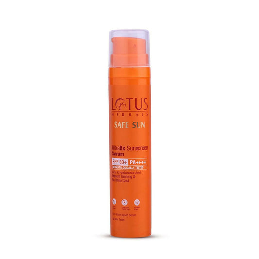 Lotus Herbals Safesun UltraRX Sunscreen Serum SPF 60 PA++++ - BUDEN
