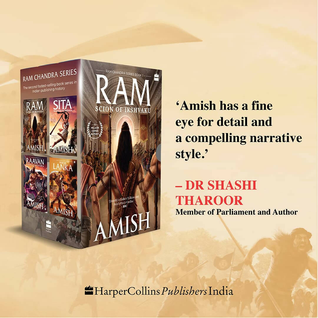 The Ram Chandra Series: Boxset of 4 Books by Amish Tripathi