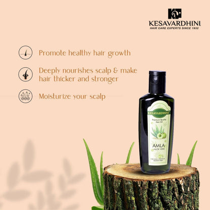 Kesavardhini Aloe Vera Amla Oil