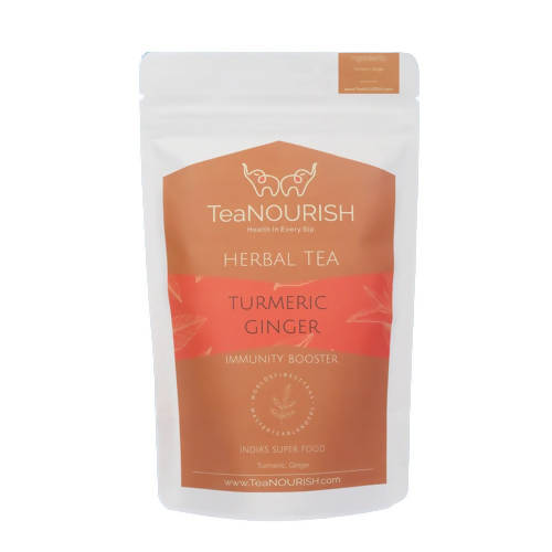 TeaNourish Turmeric Ginger Herbal Tea - BUDNE