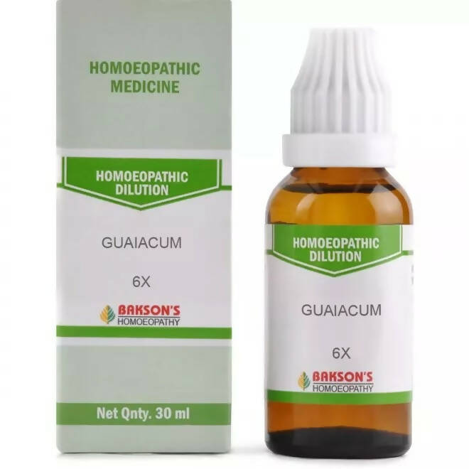 Bakson's Homeopathy Guaiacum Dilution - buy in USA, Australia, Canada