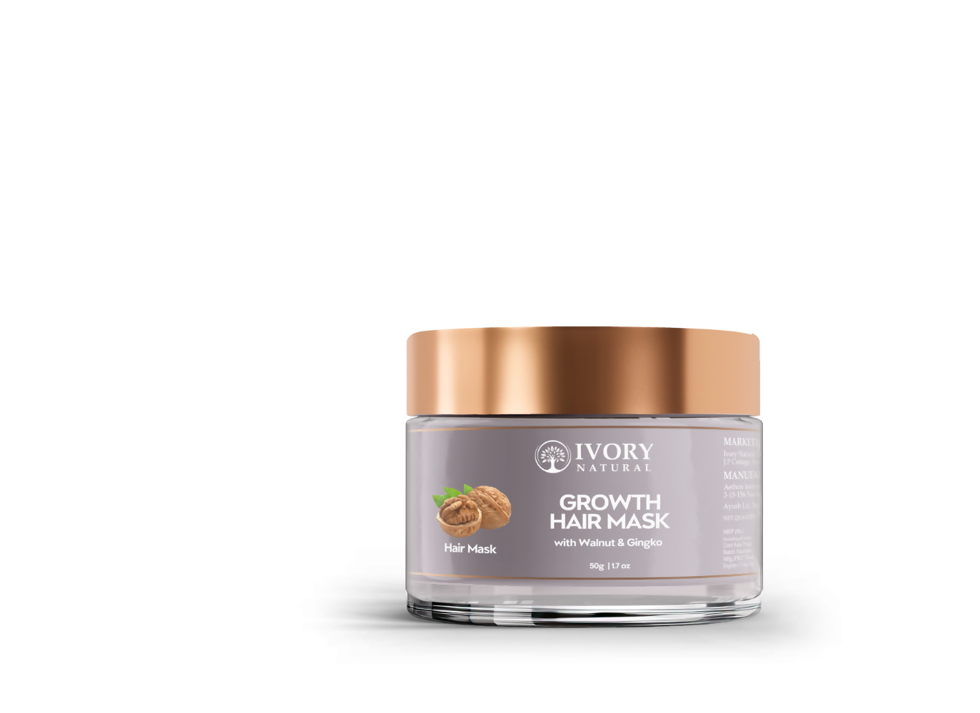 Ivory Natural Growth Hair Mask For Thicker Long And Healthier Hair