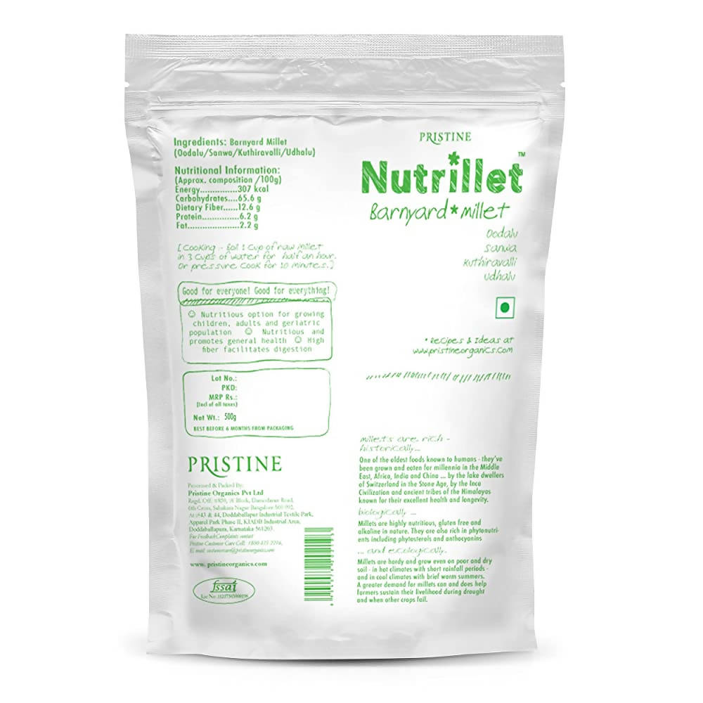 Pristine Nutrillet - Barnyard Millet