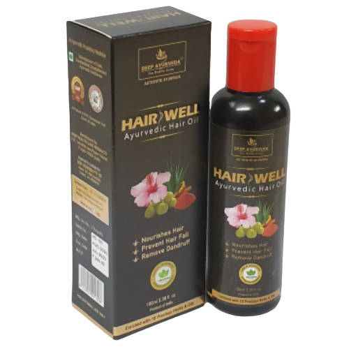 Deep Ayurveda Hair Well Ayurvedic Hair Oil - buy in usa, australia, canada 