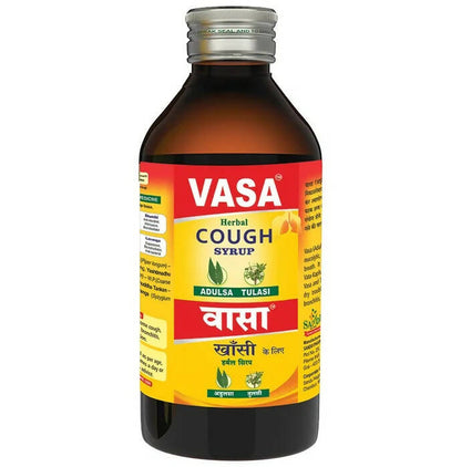 Sandu Vasa Herbal Cough Syrup with Adulsa & Tulsi