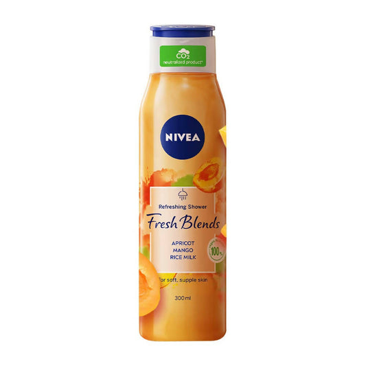 Nivea Fresh Blends Apricot Mango Rice Milk Body Wash - BUDNEN