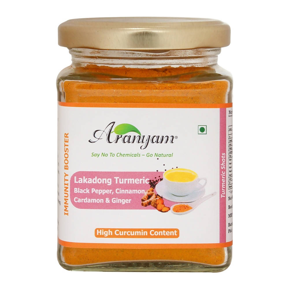 Aranyam Lakadong Turmeric Black Pepper, Cinnamon, Cardamon & Ginger - BUDNE