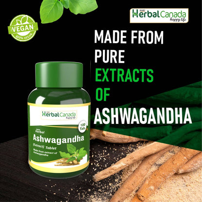 Herbal Canada Ashwagandha Extract Tablets