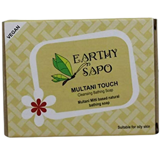 Earthy Sapo Multani Touch Cleansing Bathing Soap - usa canada australia