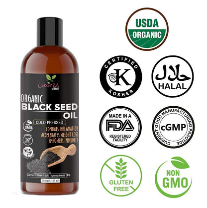 Luxura Sciences Black Seed Oil, Kalonji Oil For Hair Growth