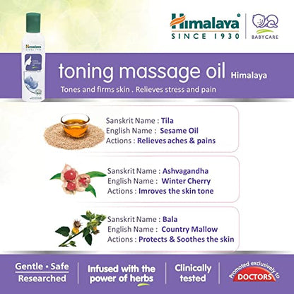 Himalaya Herbals Toning Massage Oil