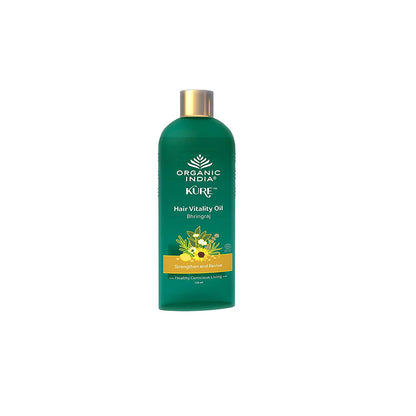 Organic India Kure Hair Vitality Oil Bhringaraj