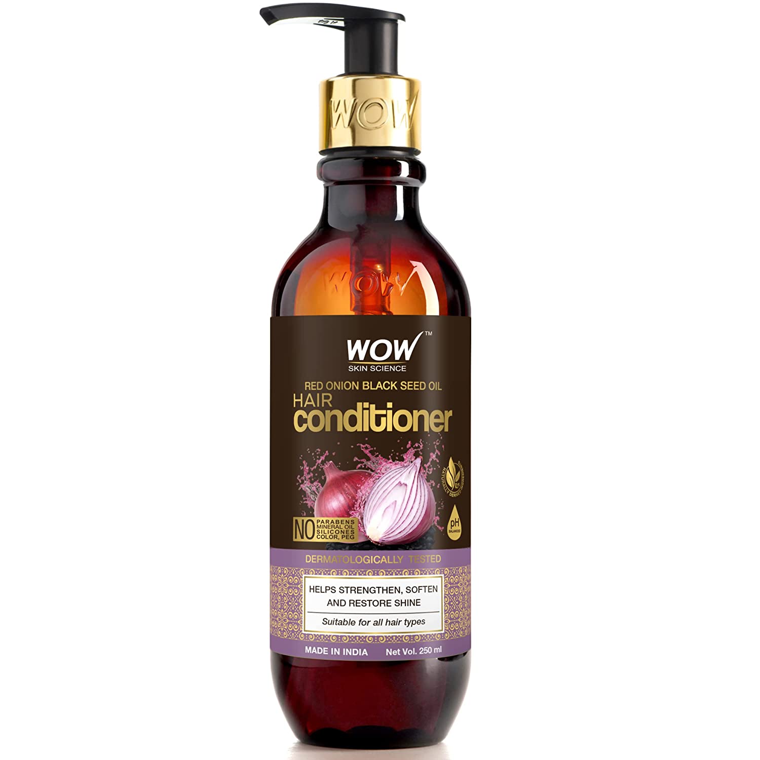Wow Skin Science Red Onion Black Seed Oil Hair Conditioner -  buy in usa 