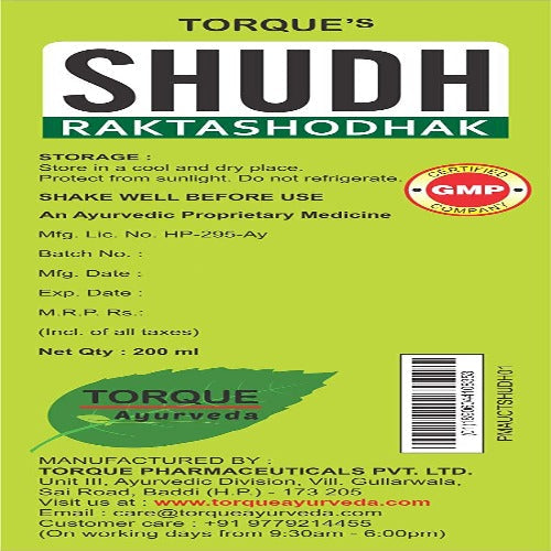 Torque's Shudh Raktashodhak Herbal Blood Purifier