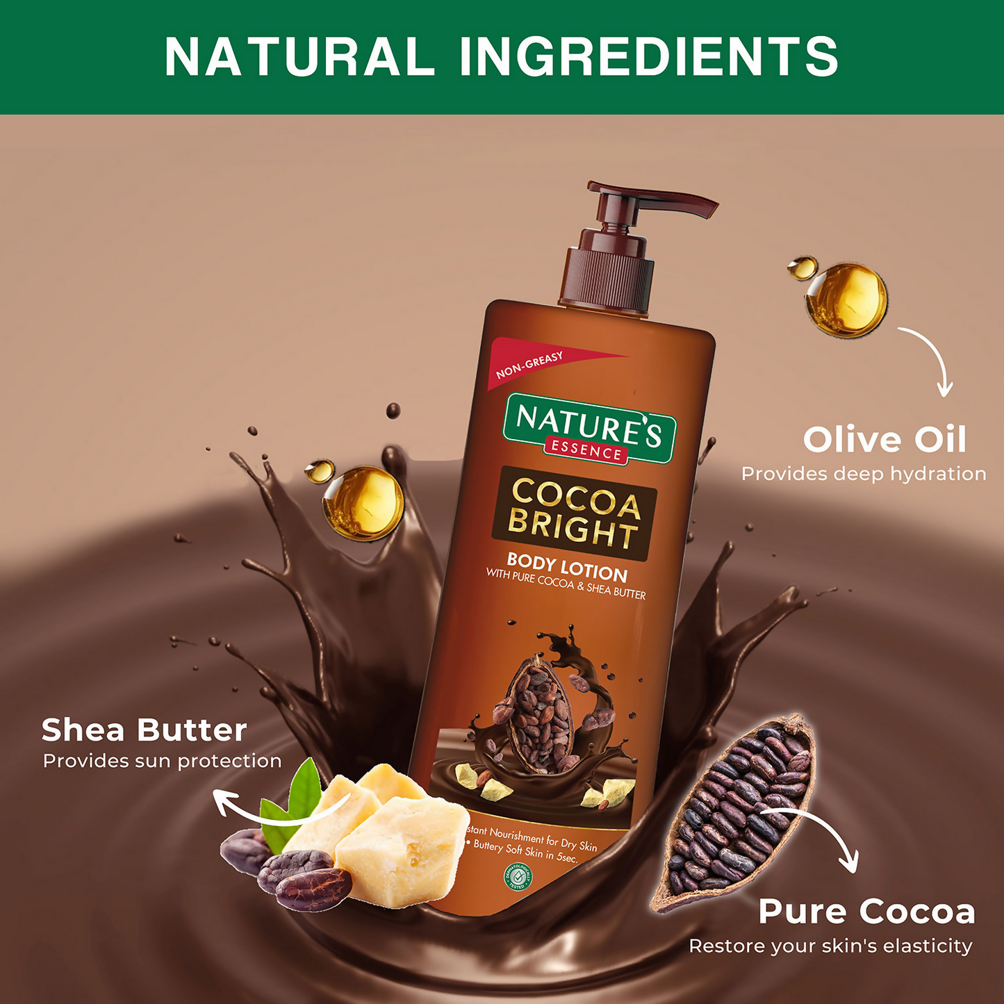 Nature's Essence Cocoa Bright Body Lotion