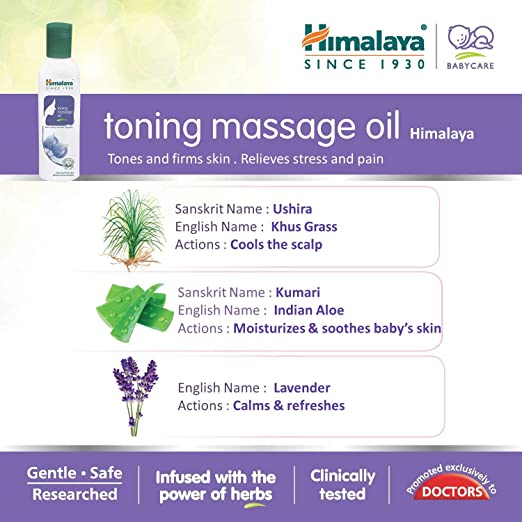 Himalaya Herbals Toning Massage Oil