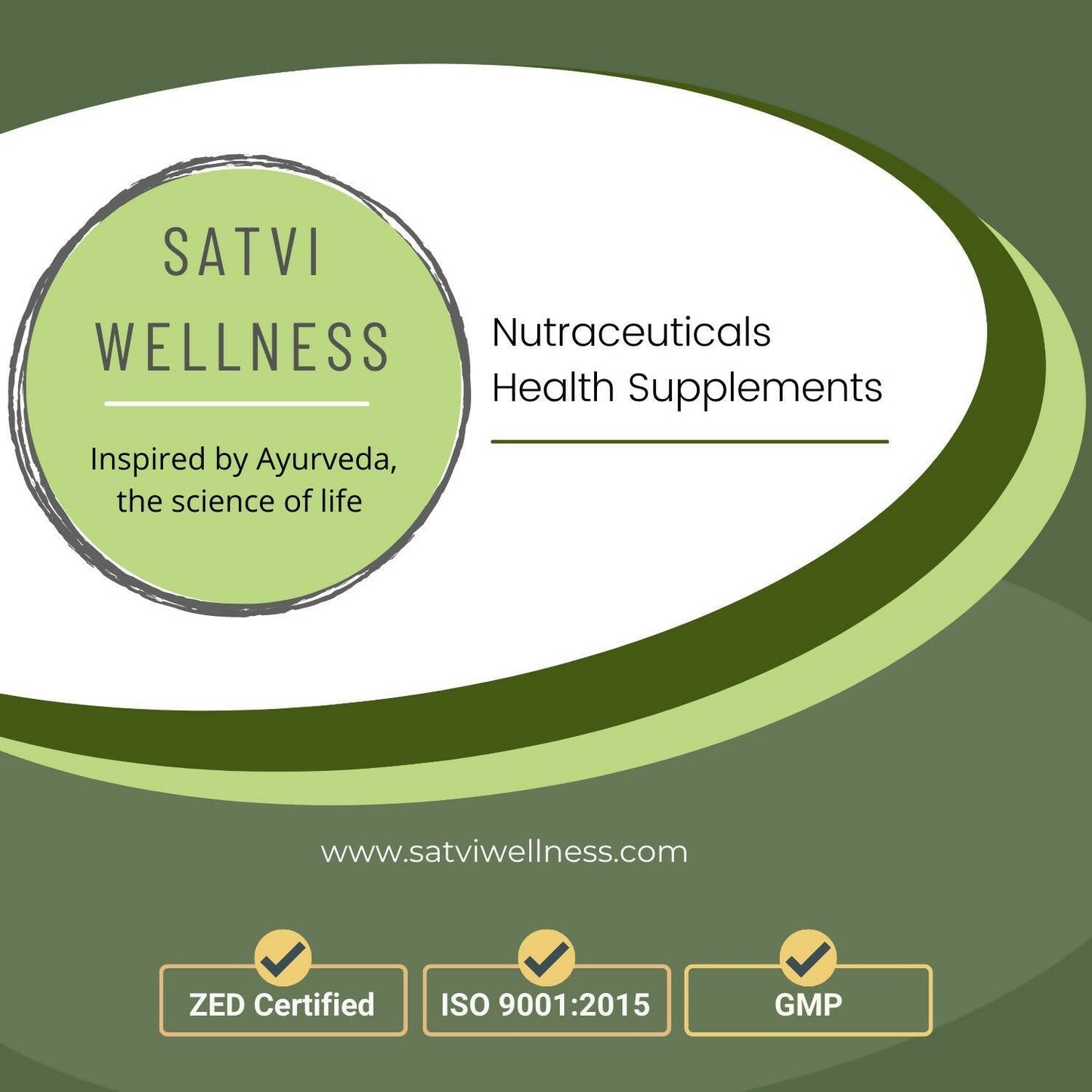 Satvi Wellness Slim Drink - Herbal Drink Mix