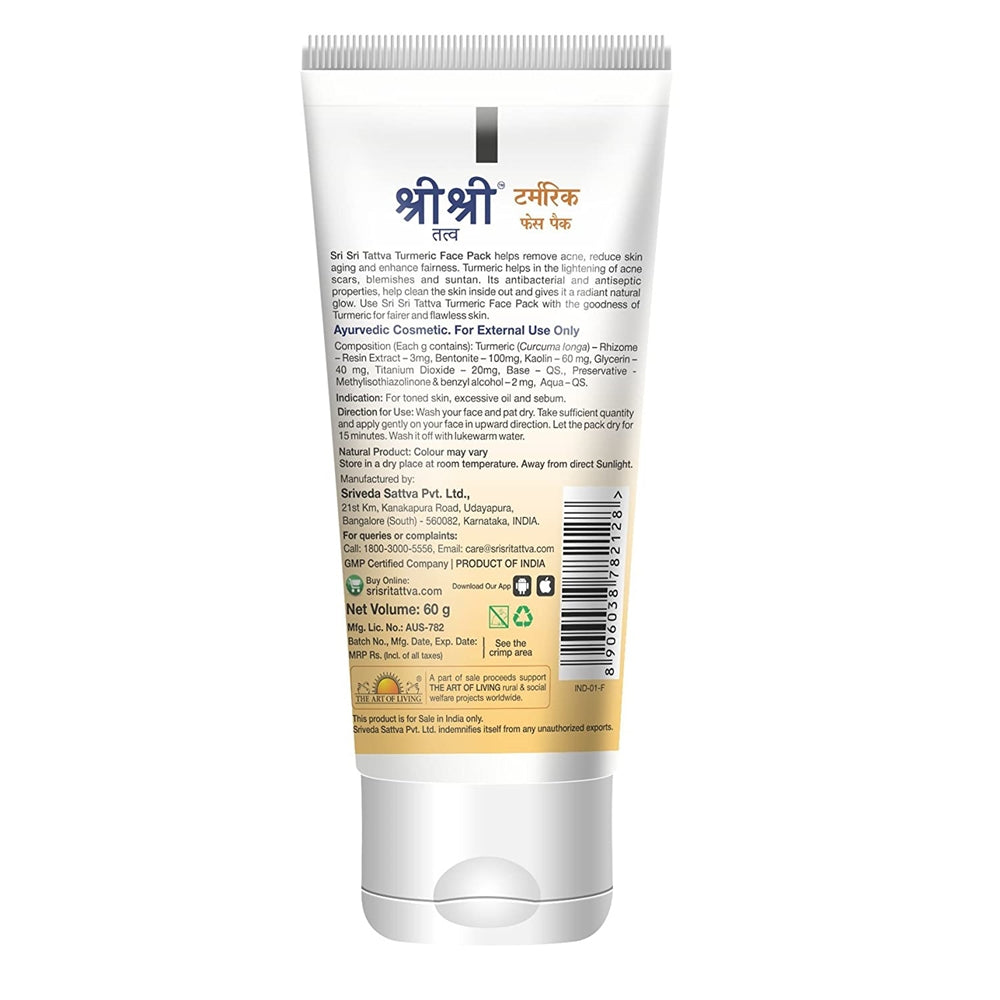 Sri Sri Tattva Turmeric Face Pack