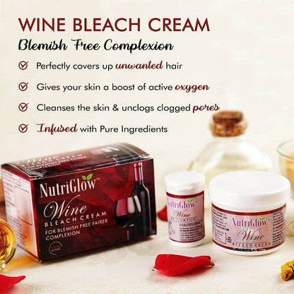 NutriGlow Wine Bleach Cream With Grape Extracts