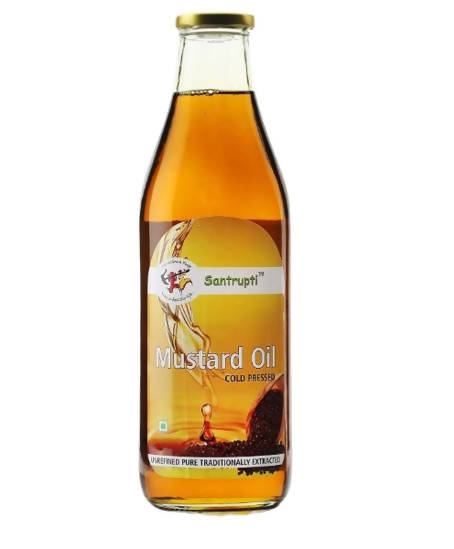 Santrupti Mustard Oil (Cold Pressed) - BUDNE