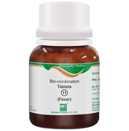 Bio India Homeopathy Bio-combination 11 Tablets