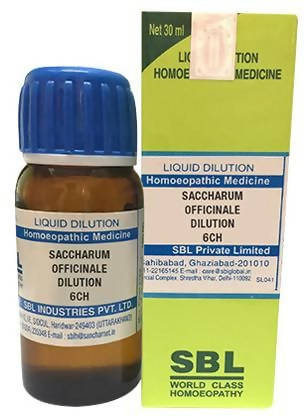 SBL Homeopathy Saccharum Officinale Dilution