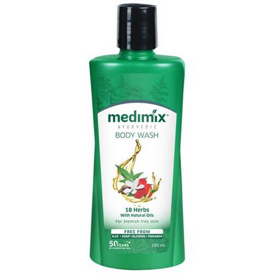 Medimix Ayurvedic 18 Herbs Body Wash With Natural Oils - BUDEN