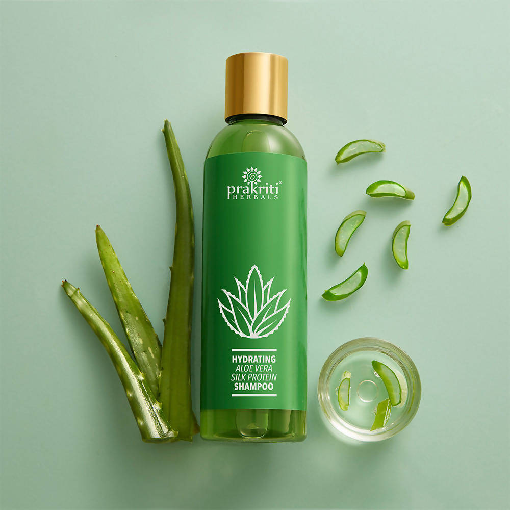 Prakriti Herbals Hydrating Aloe Vera Silk Protein Shampoo