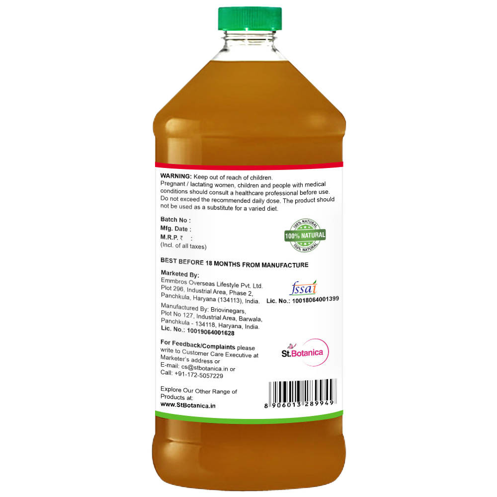 St.Botanica Apple Cider Vinegar