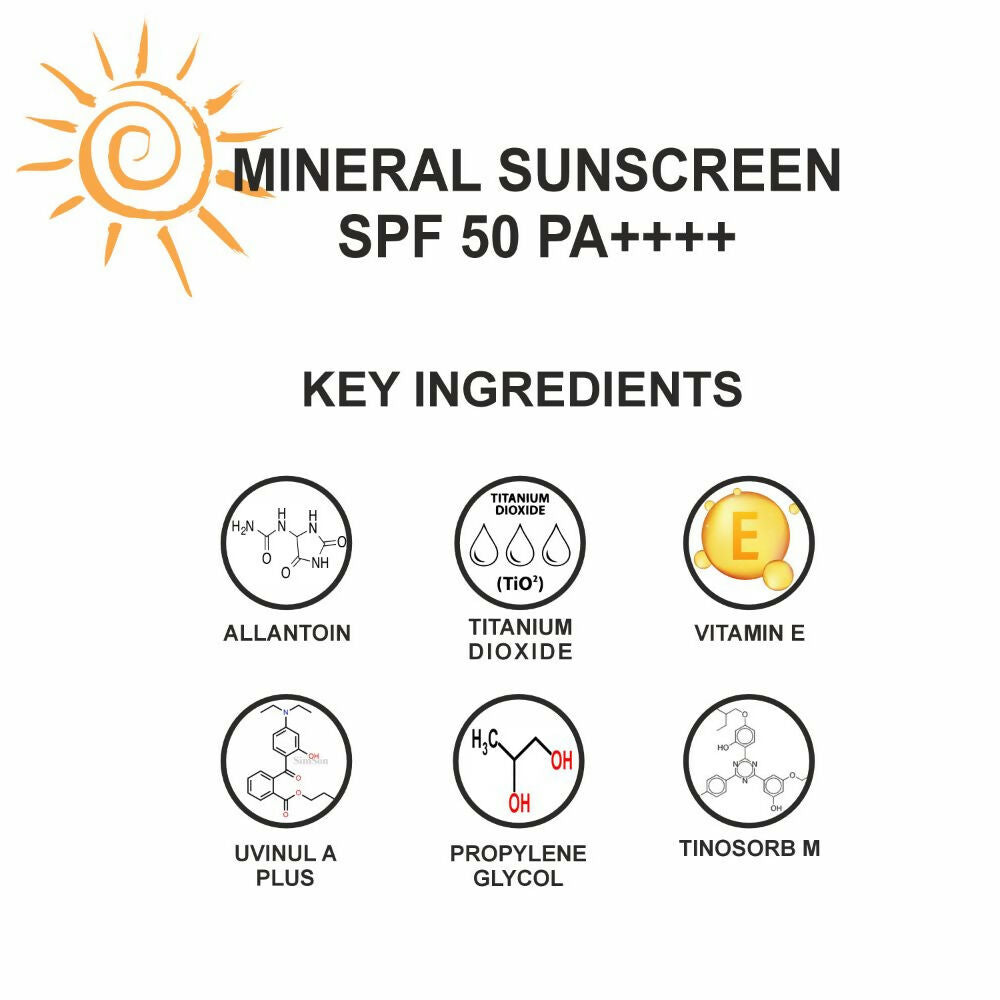 Love Earth Mineral Sunscreen White