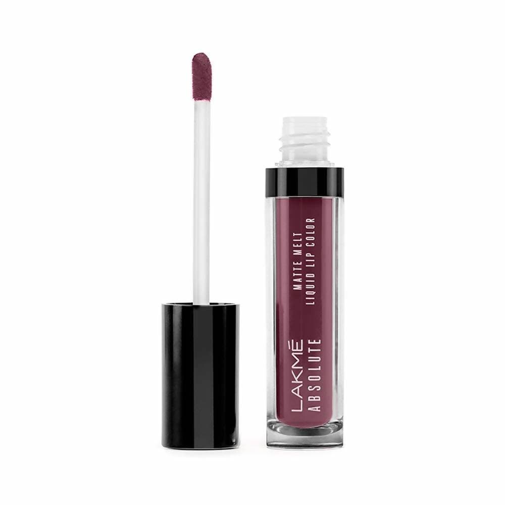 Lakme Absolute Matte Melt Liquid Lip Color - Wine N Dine