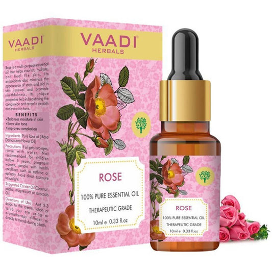 Vaadi Herbals Rose Oil Therapeutic Grade -  buy in usa 