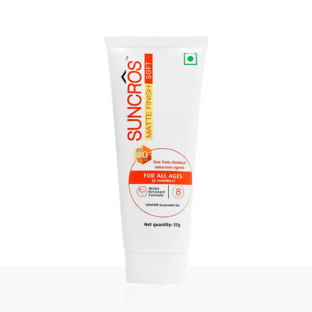 Suncros Matte Finish Soft Gel SPF 50+