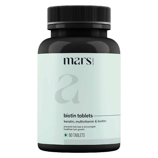 Mars By GHC Hair Biotin Tablets with Keratin, Amino Acids, Grape Seed - buy-in-usa-australia-canada