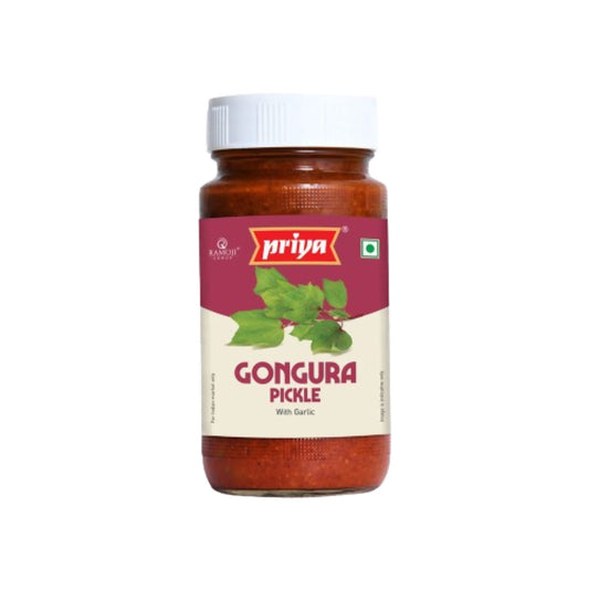 Priya Gongura Pickle with Garlic