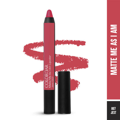 Colorbar Matte Me As I Am Lip Color New Jest-[007]