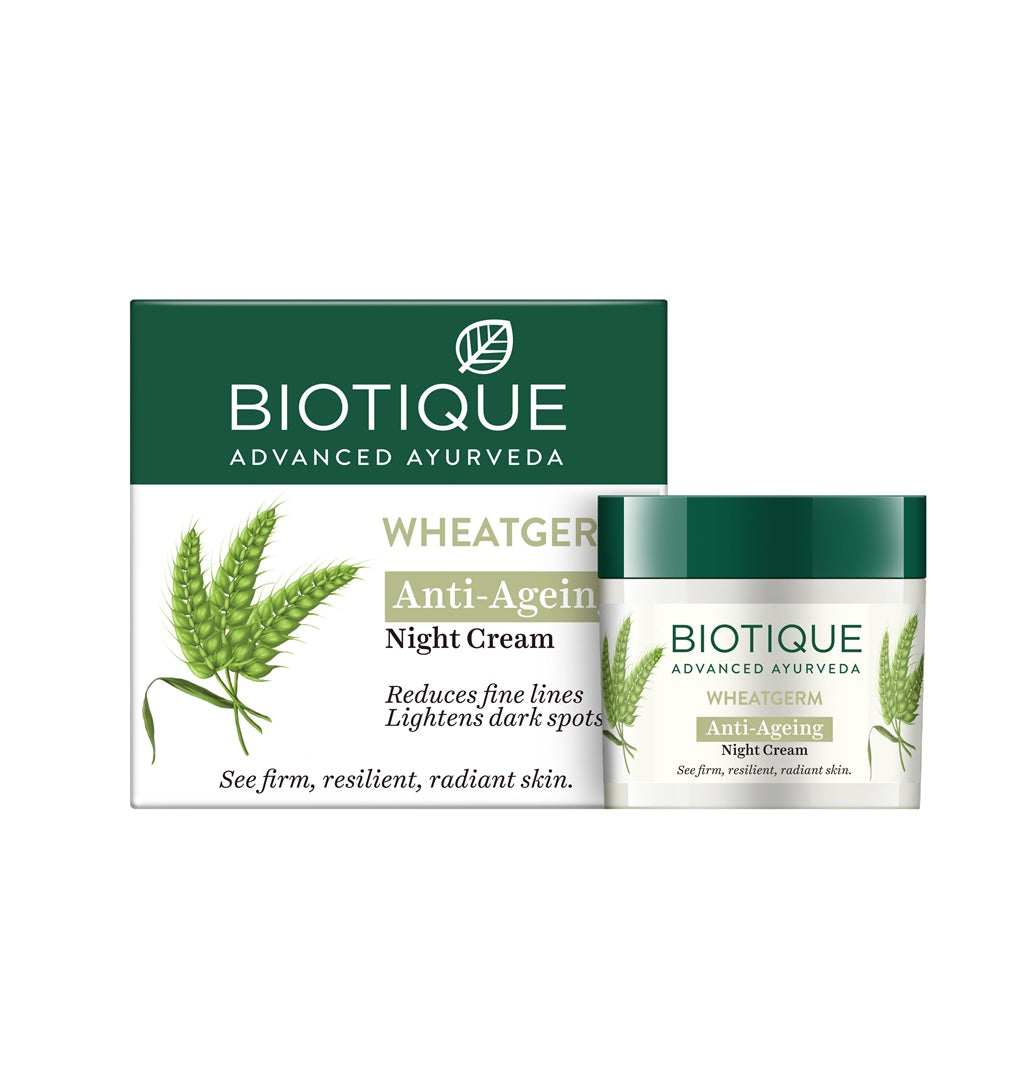 Biotique Advanced Ayurveda WheatGerm Anti-Ageing Night Cream