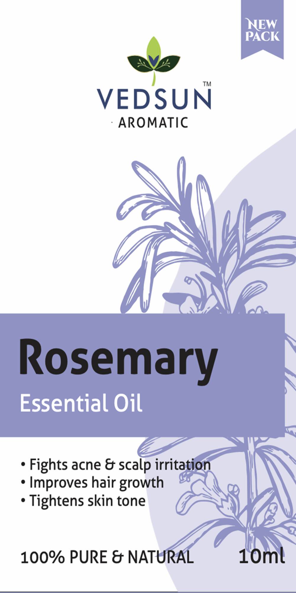Vedsun Naturals Rosemerry Essential Oil Pure & Organic for Skin and Fragrance