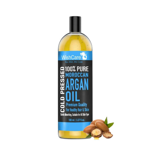 Wishcare 100% Pure Cold Pressed & Natural Moroccan Argan Oil -  buy in usa 