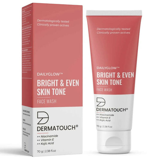 Dermatouch Dailyglow Bright & Even Skin Tone Face Wash - BUDNE