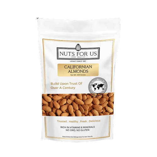 Nuts For Us Californian Almonds - BUDNE