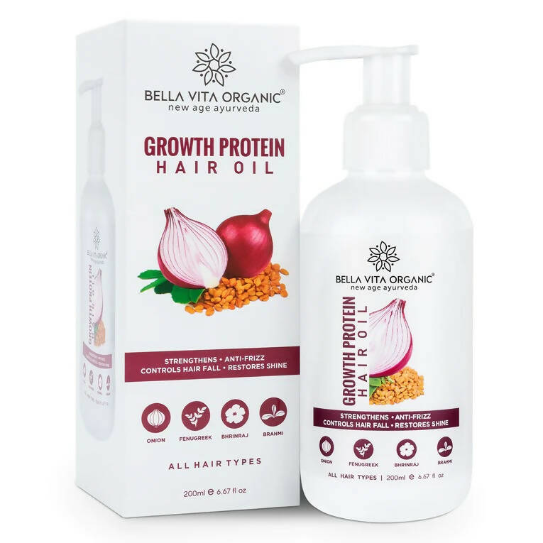 Bella Vita Organic Growth Protein Hair Oil - Buy in USA AUSTRALIA CANADA