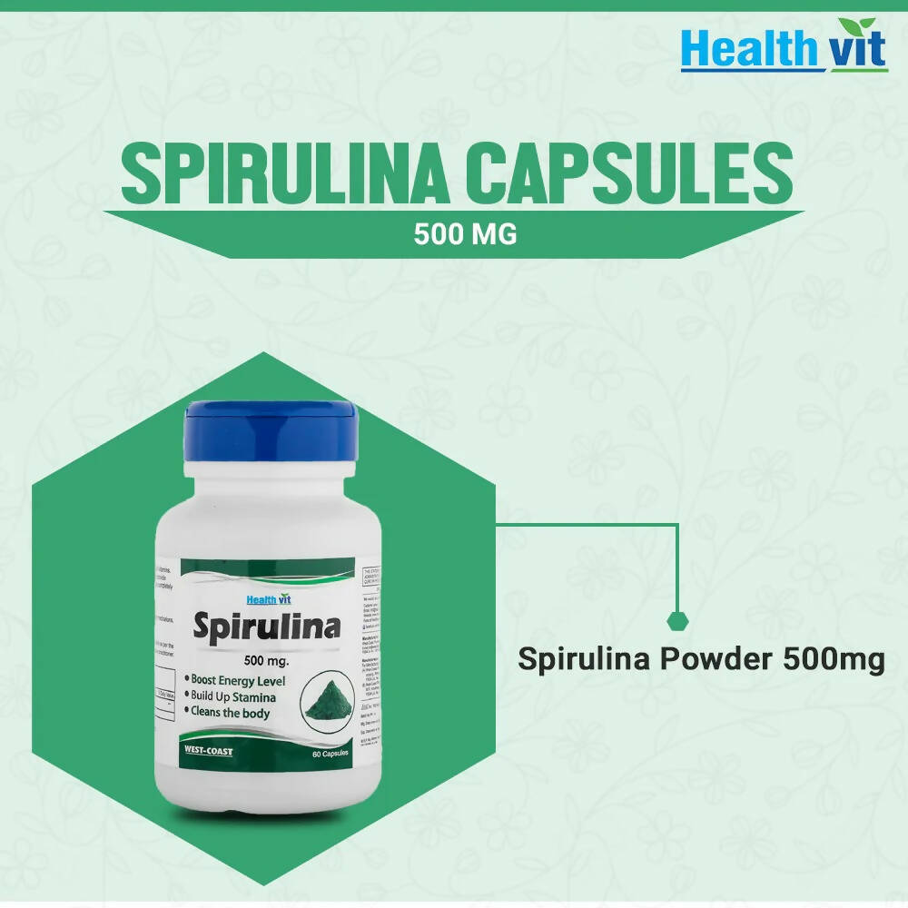 Healthvit Spirulina Capsules