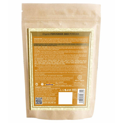 Khadi Natural Organic Fenugreek Seed Powder