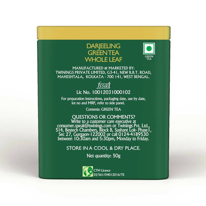 Twinings Darjeeling Green Whole Leaf Tea