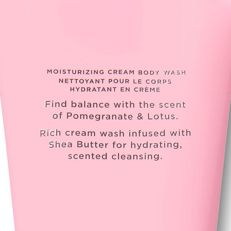 Victoria's Secret Pomegranate & Lotus Natural Beauty Body Wash