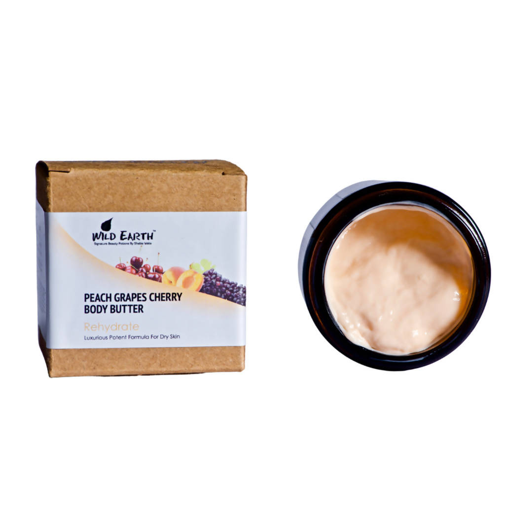 Wild Earth Peach Grapes Cherry Blossom Body Butter