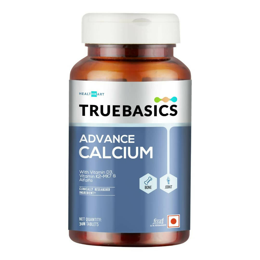 TrueBasics Advance Calcium Tablets for Women and Men - BUDEN