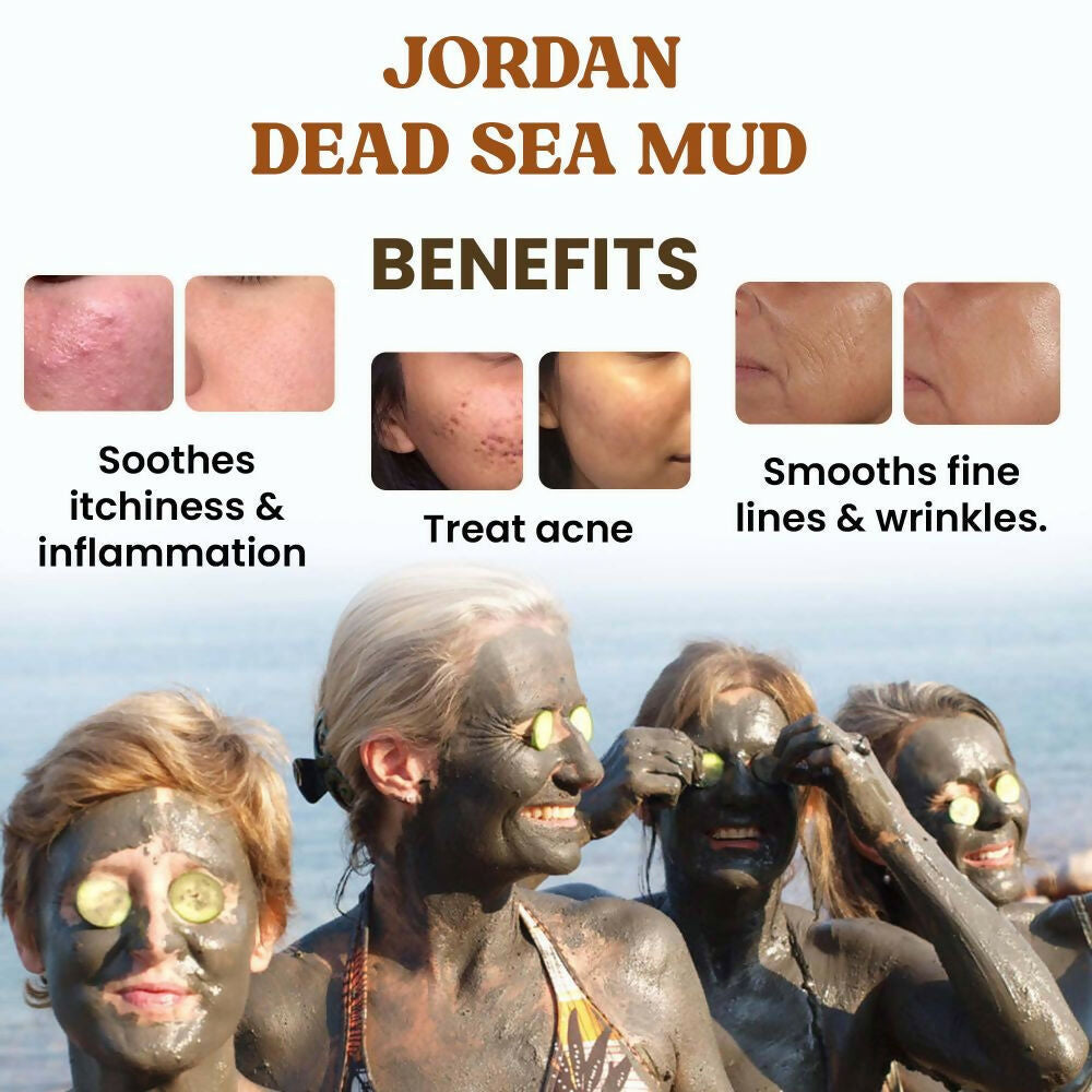 Wild Oak Jordan Dead Sea Healing Mud Face Mask