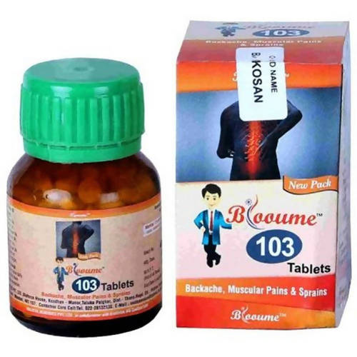 Bioforce Homeopathy Blooume 103 Tablets